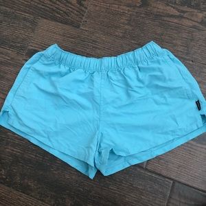 Blue Patagonia shorts